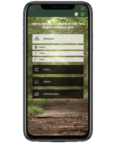TWG App GIF (1) TWG Bemusterungs-APP | Dein Planungszentrum